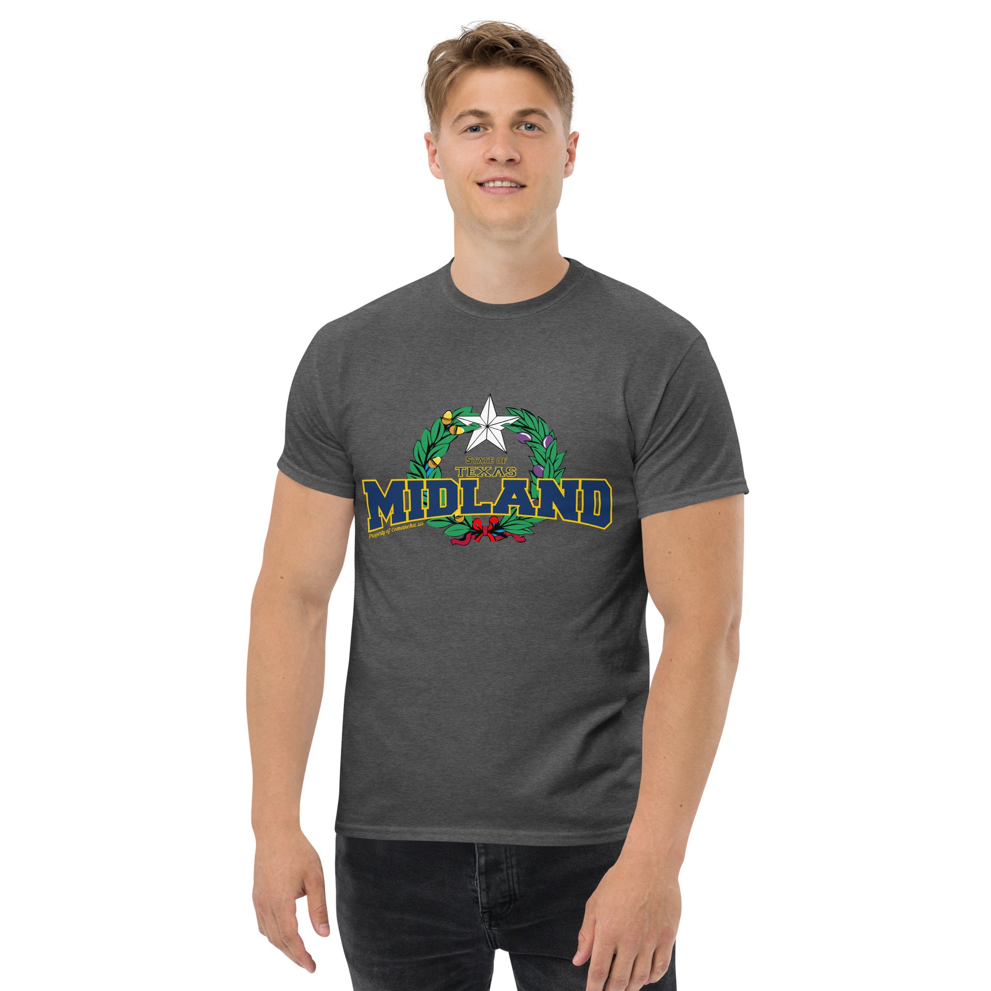 Midland State of Texas T-shirt, Comancha Graphics,