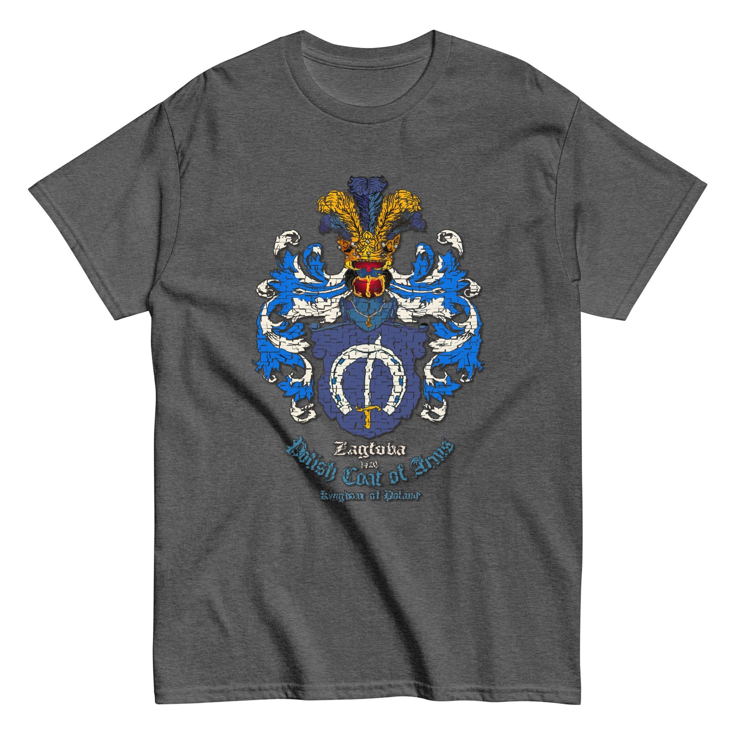 Zagloba Herb Koszulka, Herb Rodowy Koszulka, Zagloba Coat of Arms tee, Comancha Graphics,