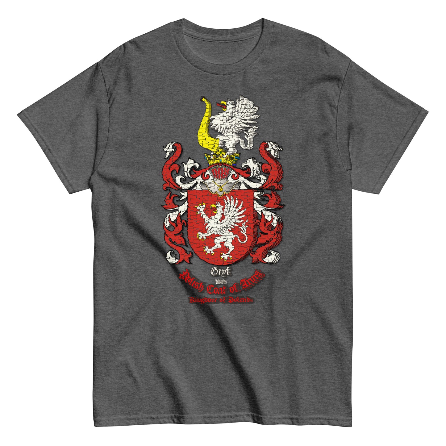 Gryf Herb Koszulka, Herb Rodowy Koszulka, Gryf Coat of Arms tee, Comancha Graphics,