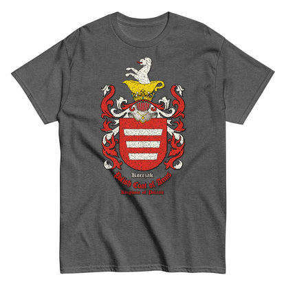 Korczak Herb Koszulka, Herb Rodowy Koszulka, Korczak Coat of Arms tee, Comancha Graphics,