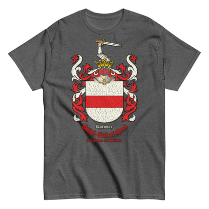 Kotwicz Herb Koszulka, Herb Rodowy Koszulka, Kotwicz Coat of Arms tee, Comancha Graphics,