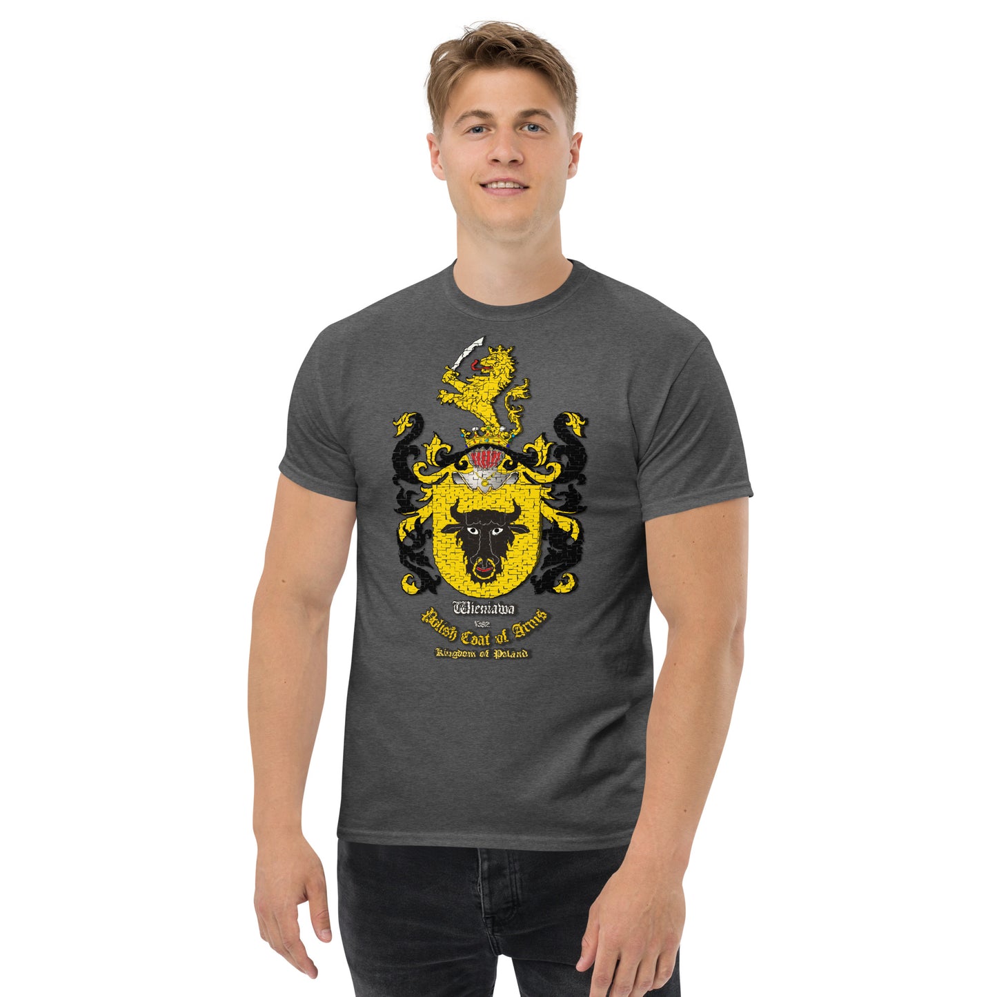 Wieniawa Herb Koszulka, Herb Rodowy Koszulka, Wieniawa Coat of Arms Tee, Comancha Graphics t-shirt,