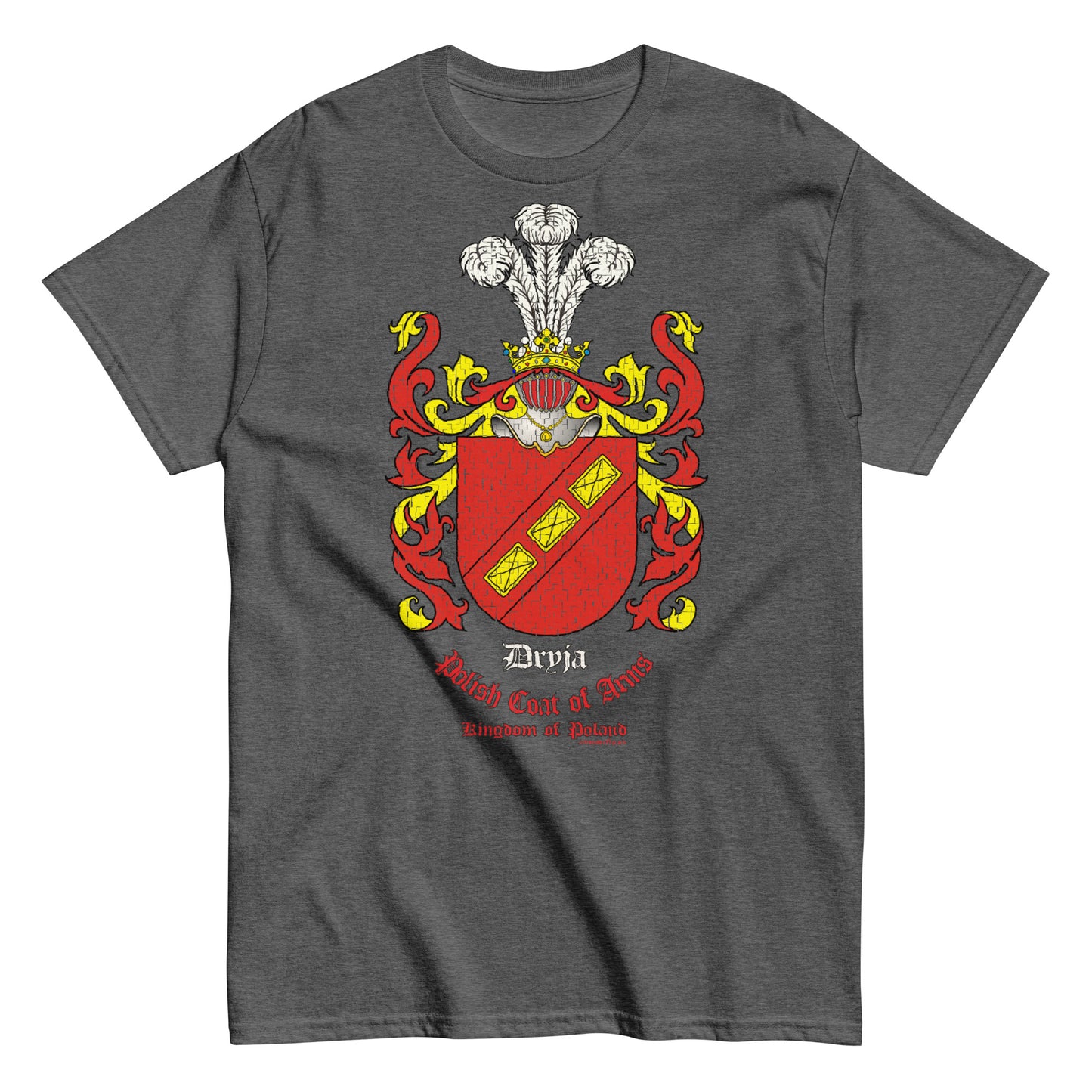 Dryja Herb Koszulka, Herb Rodowy Koszulki, Herby Rodowe Koszulki, Dryja coats of arms t-shirt, Comancha Graphics,