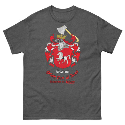 Staron Herb Koszulka, Polskie Herby Rodowe Koszulki, Staron coats of arms t-shirt, Comancha Graphics,