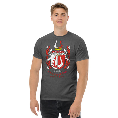 Rogala Herb Koszulka, Polskie Herby Rodowe Koszulki, Rogala coats of arms t-shirt, Comancha Graphics,