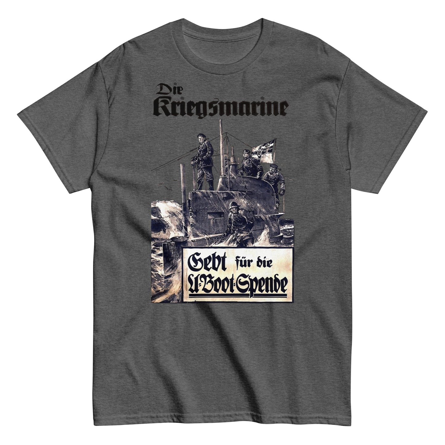 U-Boot Kriegsmarine tee, U-Boot T-shirt, Comancha Graphics,