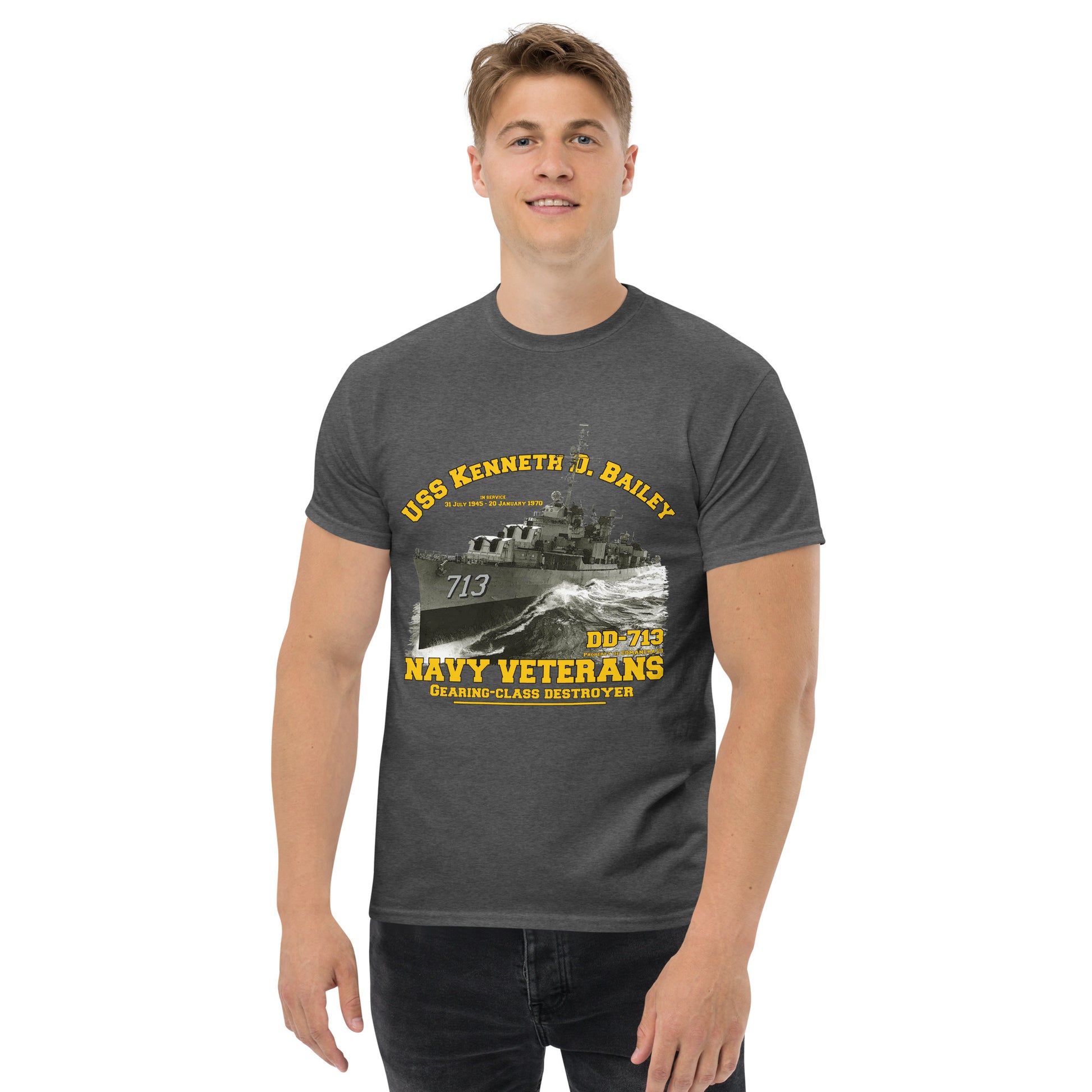 Comancha Graphics,Destroyer veterans tee,us navy veterans tee,us navy t-shirt,