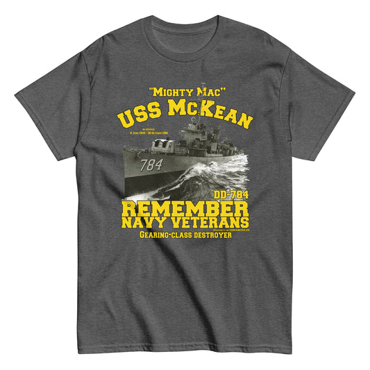 USS McKean DD-784 Destroyer T-shirt