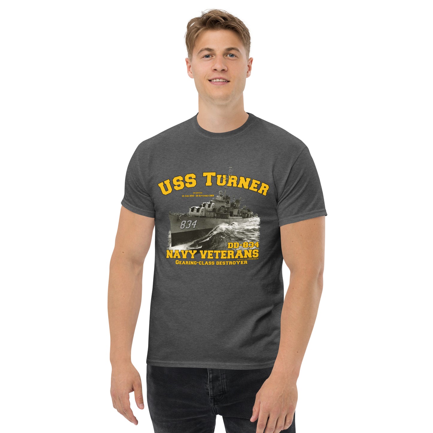 USS Turner DD-834 Destroyer t-shirt,