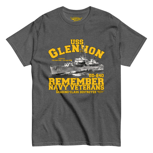 USS Glennon DD-840 tee