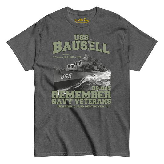 USS Bausell DD-845 Shipmates t-shirt