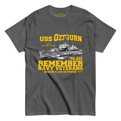 USS Ozbourn DD-846 Shipmates t-shirt