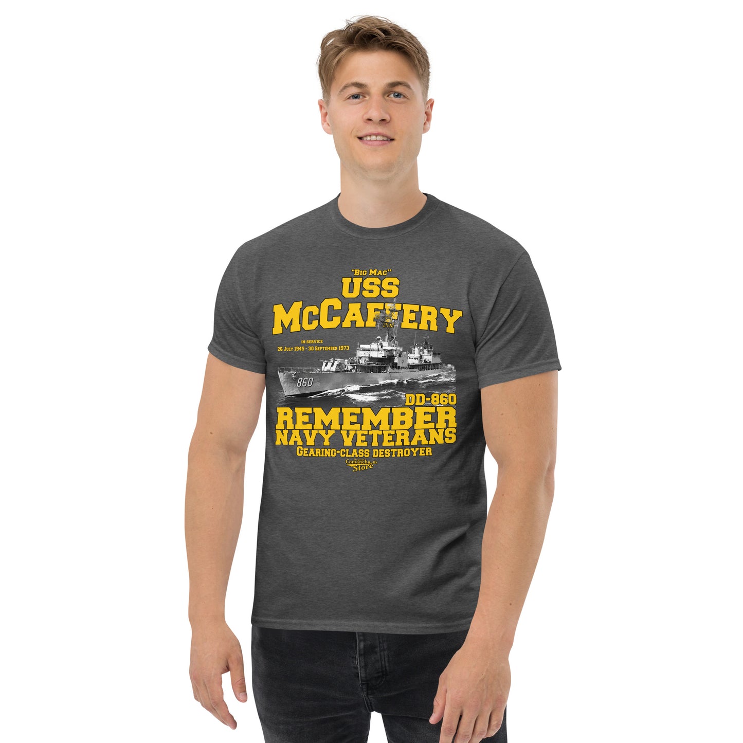 USS McCaffery DD-860 Destroyer T-shirt,