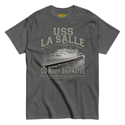 USS La Salle LPD-3 Navy Shipmates Tee,