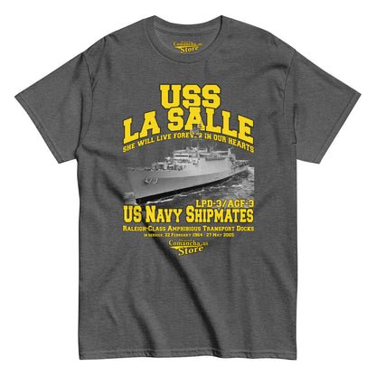 USS La Salle LPD-3 Shipmates t-shirt,