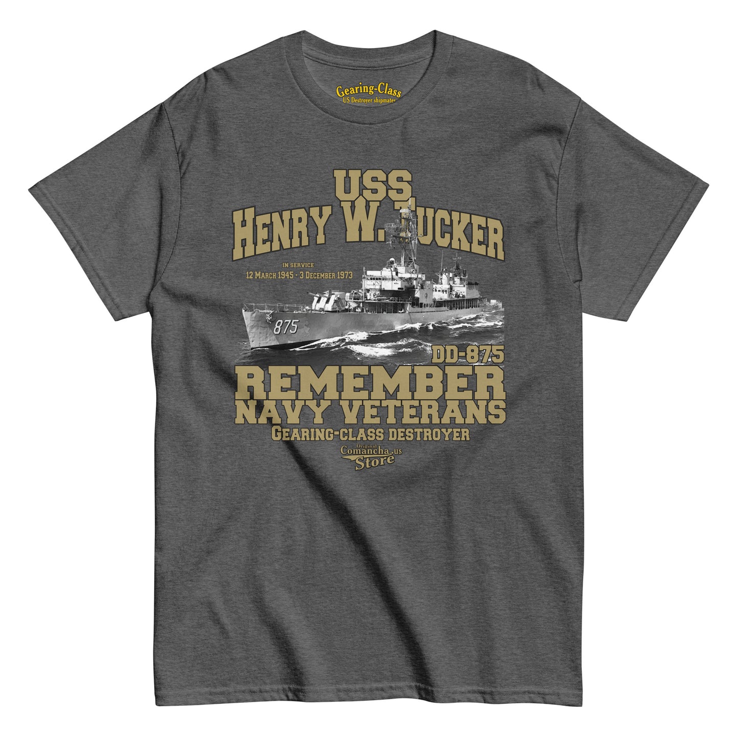 USS Henry W. Tucker DD-875 t-shirt,