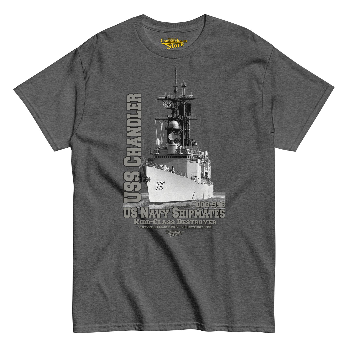 USS Chandler DDG-996 Destroyer T-shirt,