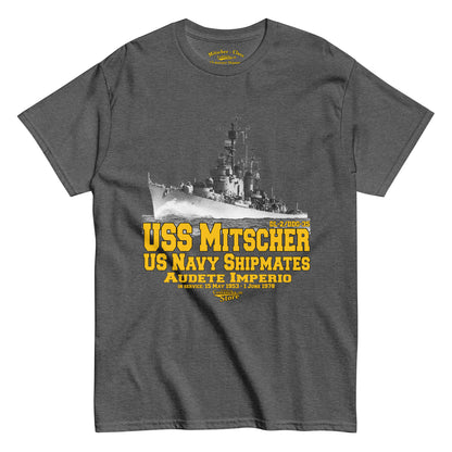 USS Mitscher DL-2 Destroyer t-shirt