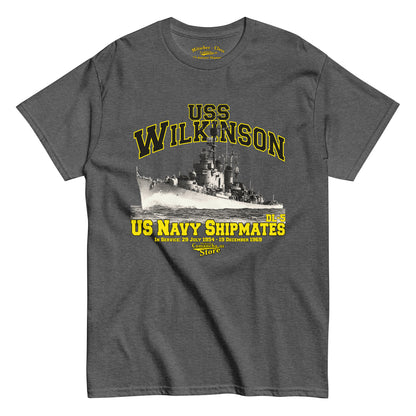 USS Wilkinson DL-5 Destroyer t-shirt