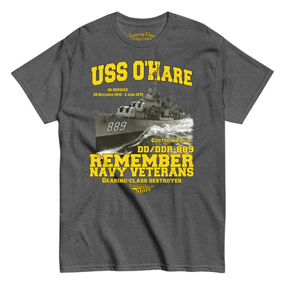 USS O'Hare DD/DDR-889 t-shirt,