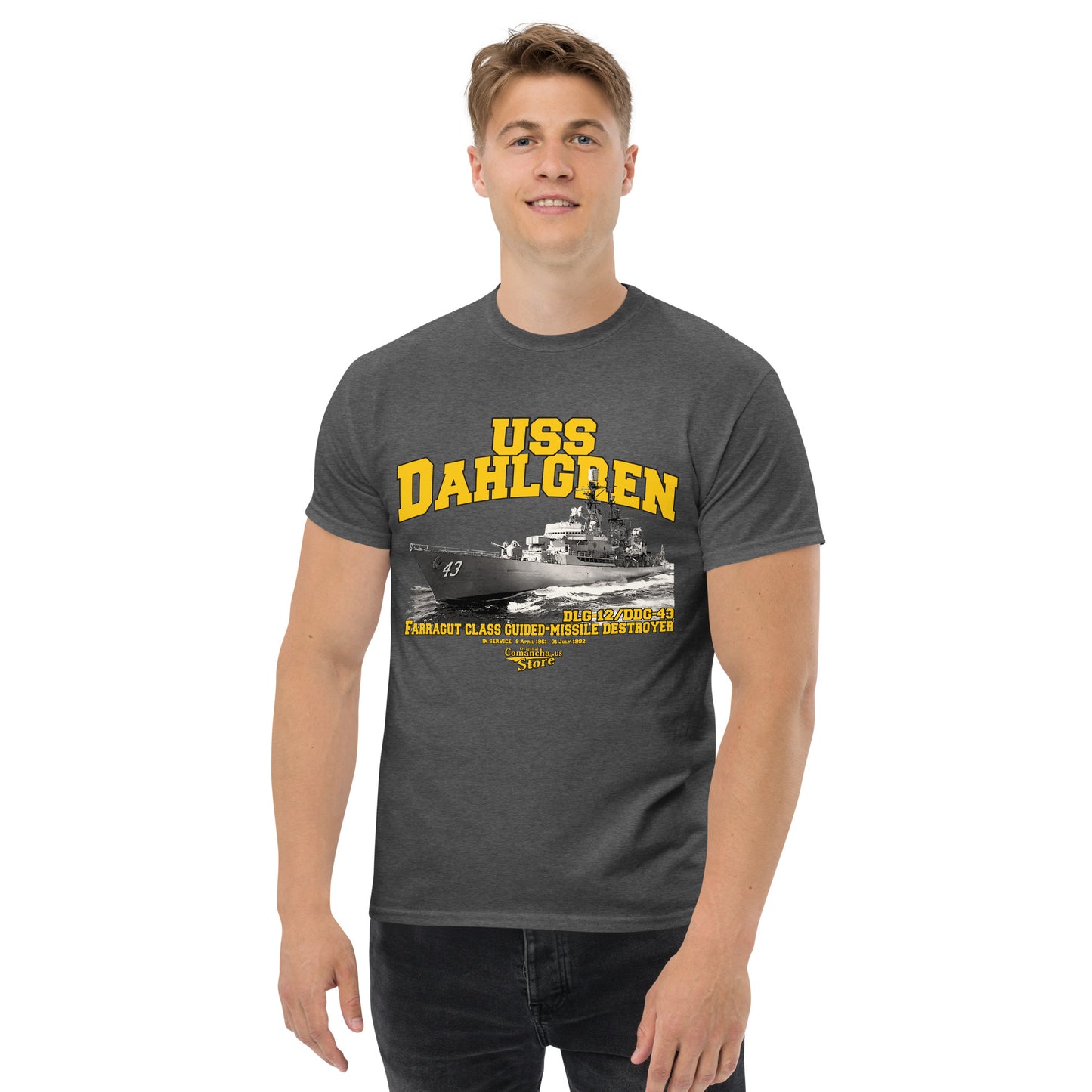 USS Dahlgren DLG-12/DDG-43 tee