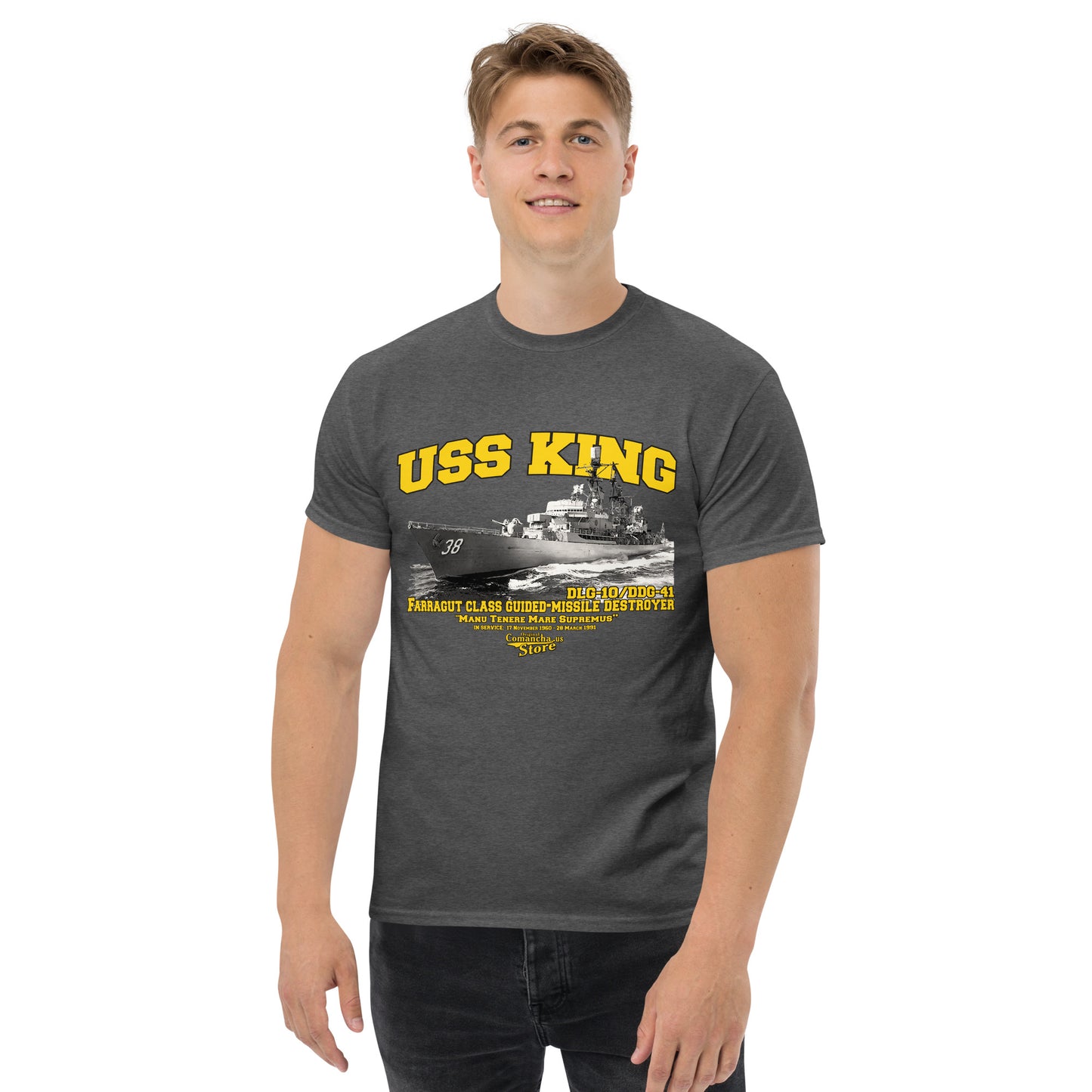 USS King DLG-10 T-shirt