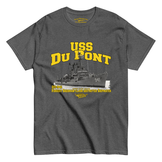 USS Du Pont DD-941 tee