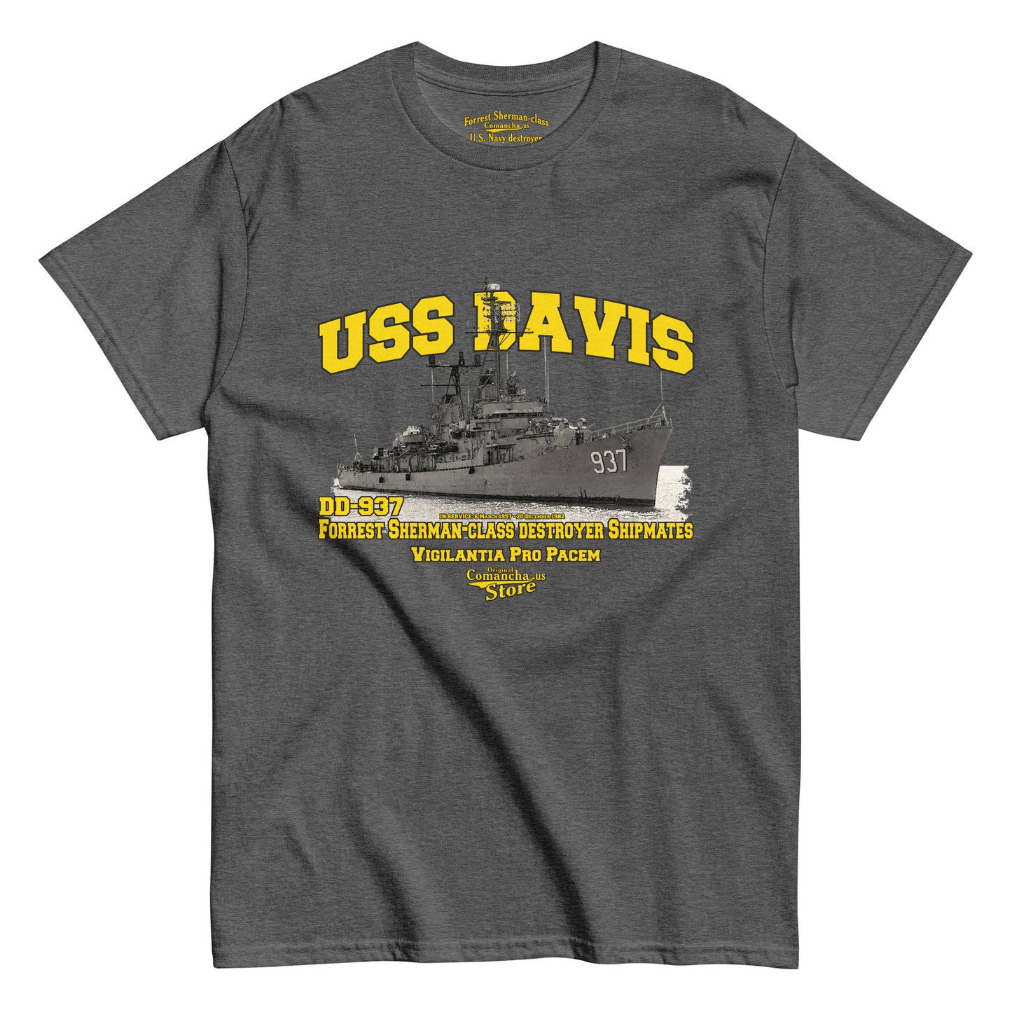 USS Davis DD-937 Destroyer t-shirt,