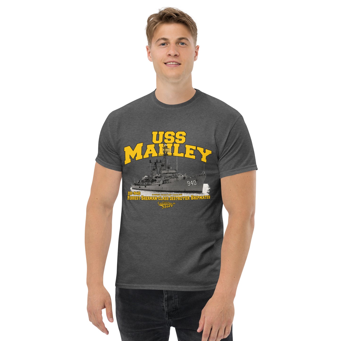 USS Manley DD-940 tee