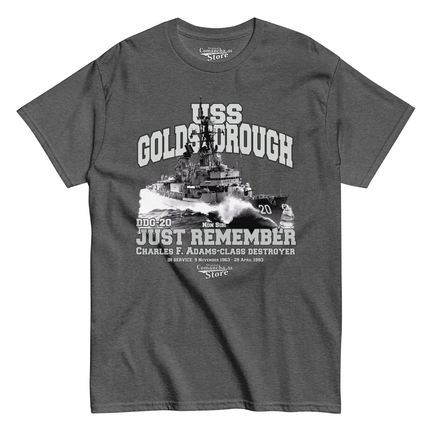 USS Goldsborough DDG-20 t-shirt