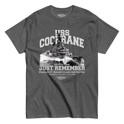 USS Cochrane DDG-21 t-shirt