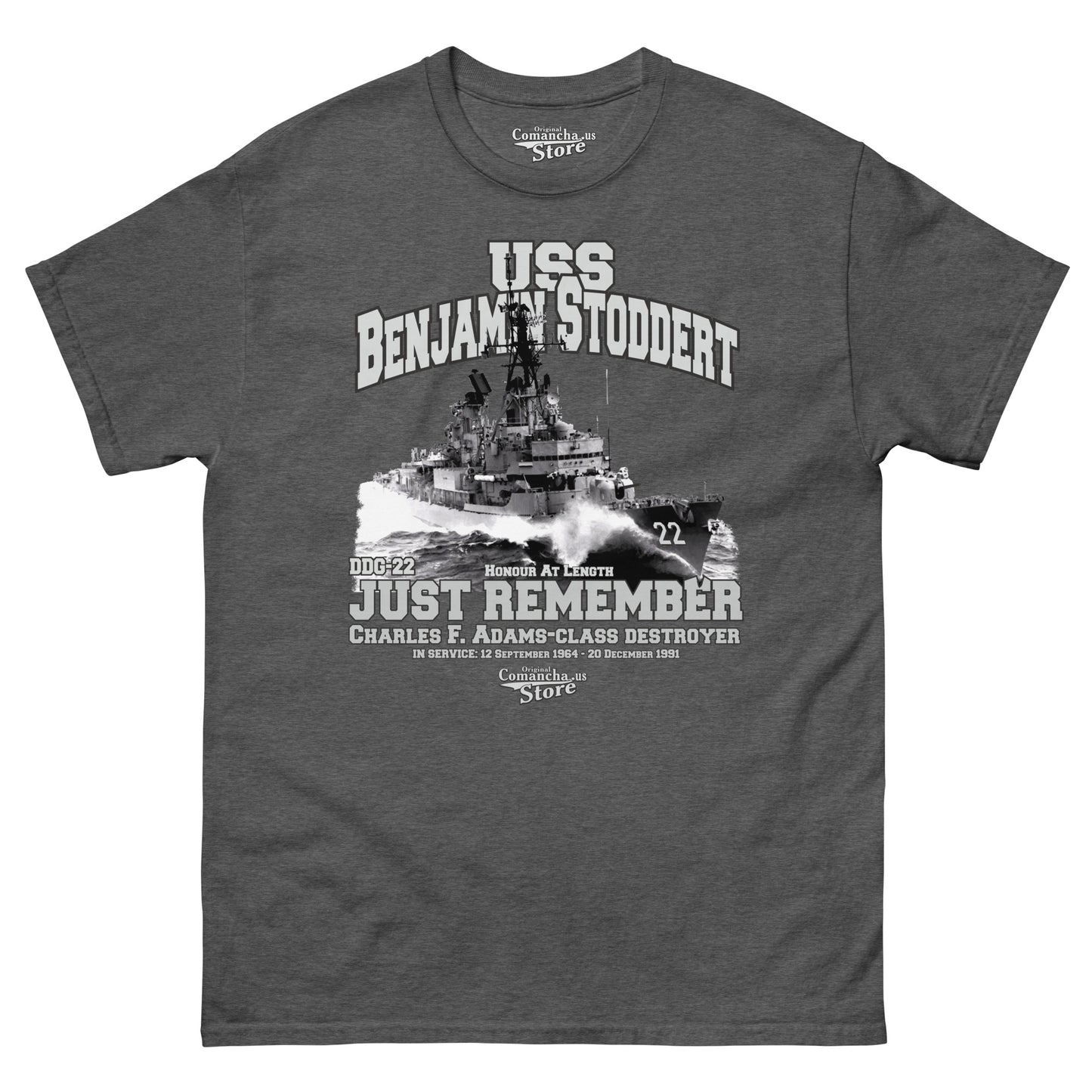 USS Benjamin Stoddert DDG-22 T-shirt