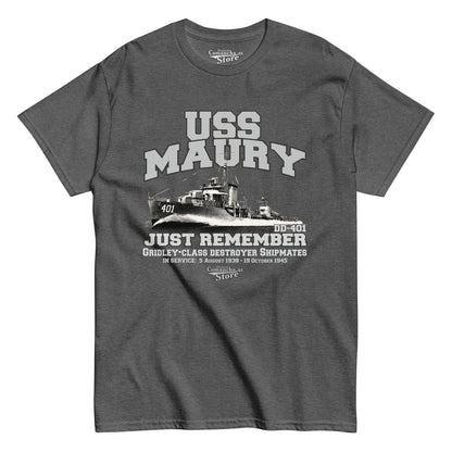 USS Maury DD-401 t-shirt