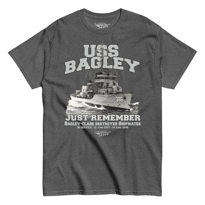 USS Bagley DD-386 Destroyer T-shirt