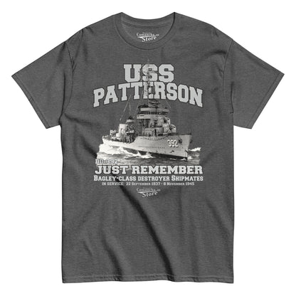 USS Patterson DD-392 Destroyer T-shirt