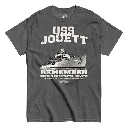 USS Jouett DD-396 destroyer t-shirt