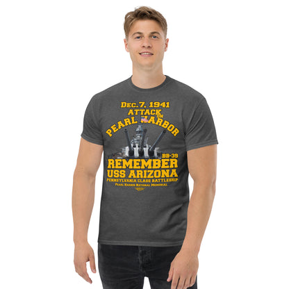 USS Arizona BB-39 Battleship T-shirt,