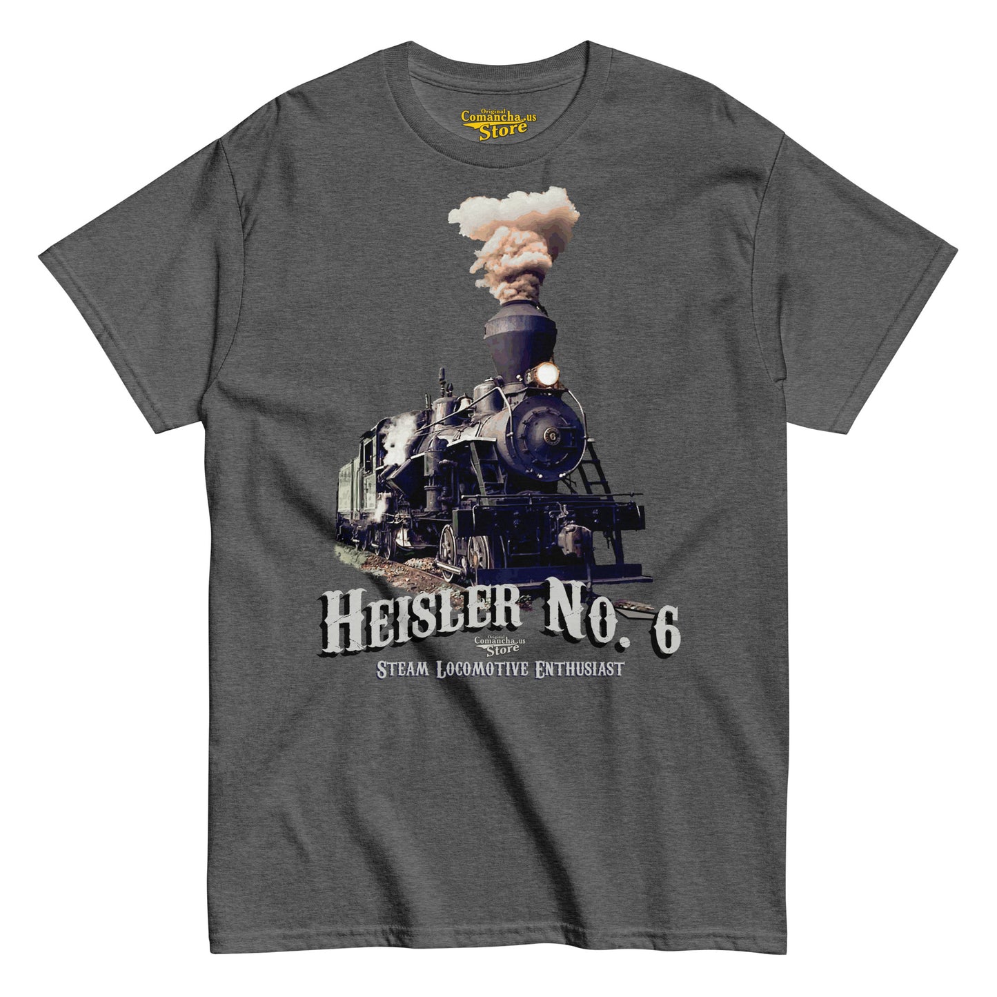 Heisler Steam locomotive t-shirt