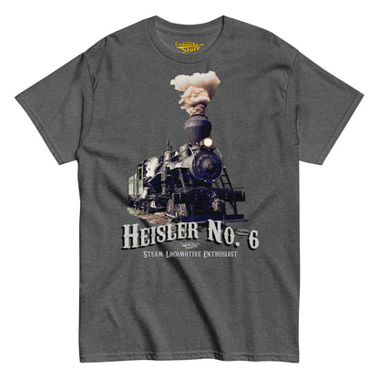 Heisler Steam locomotive t-shirt