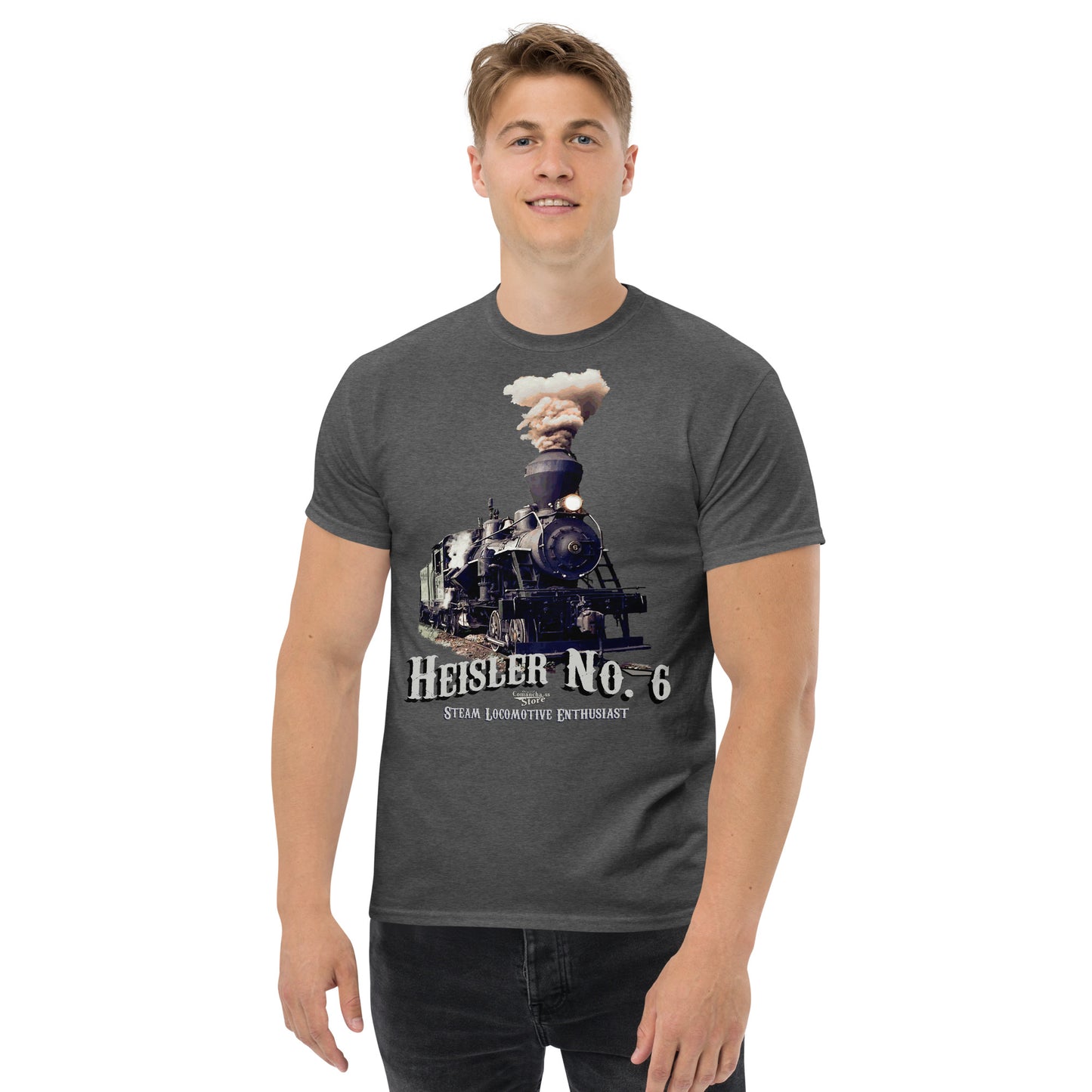 Heisler Steam locomotive t-shirt