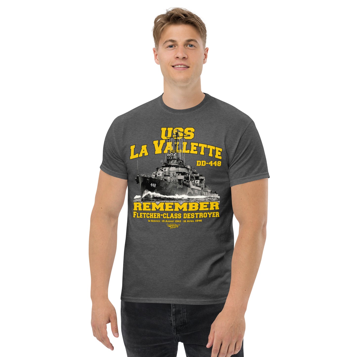 USS La Vallette DD-448 tee