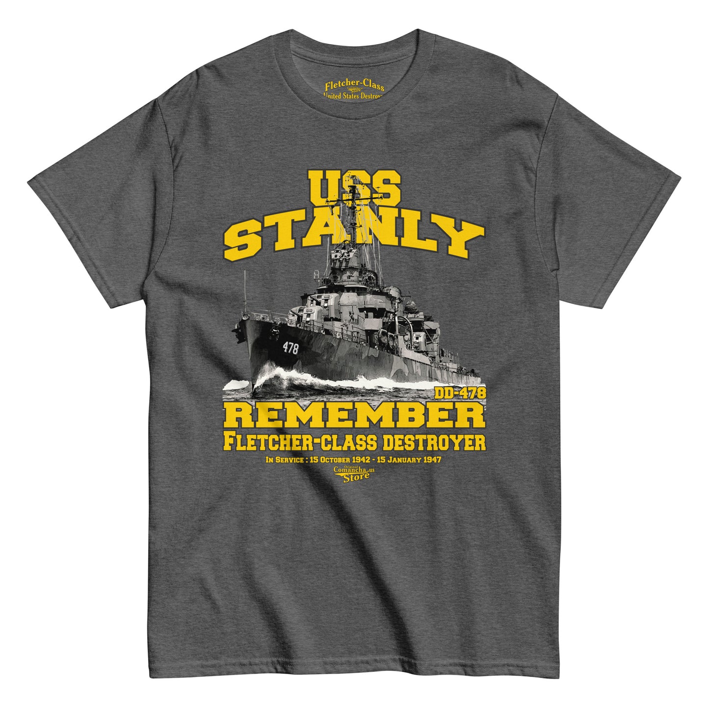 USS Stanly DD-478 tee