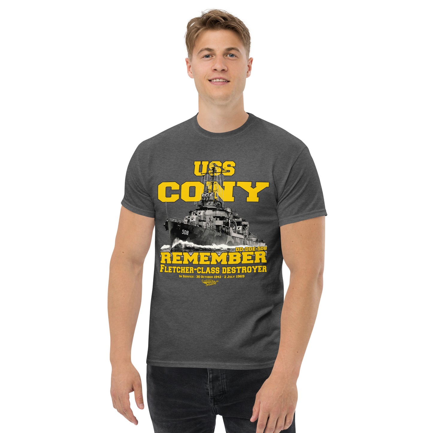 USS Cony DD/DDE-508 t-shirt