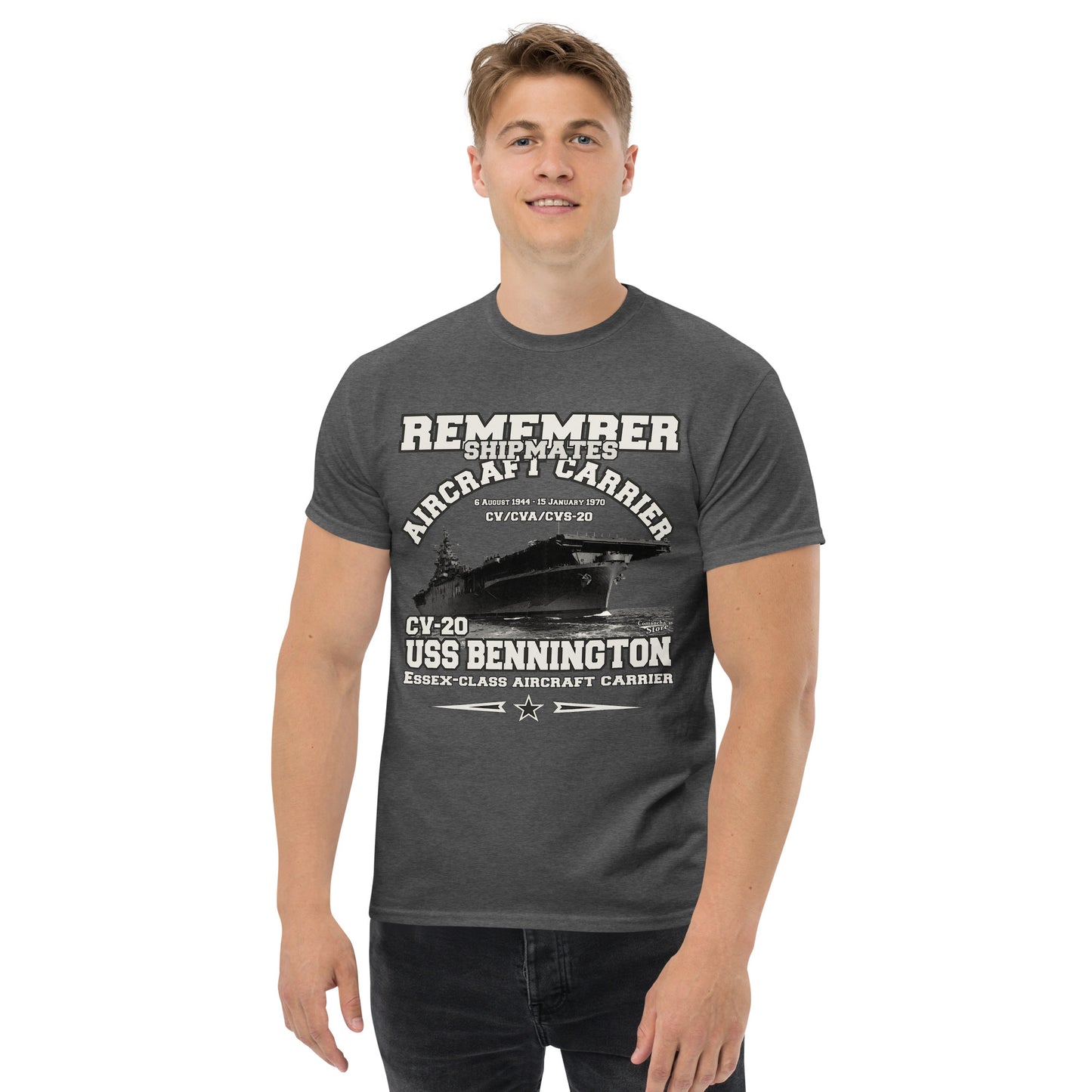 USS BENNINGTON CV-20 Shipmates T-shirt