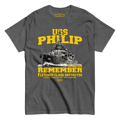 USS Philip DD/DDE-498 t-shirt