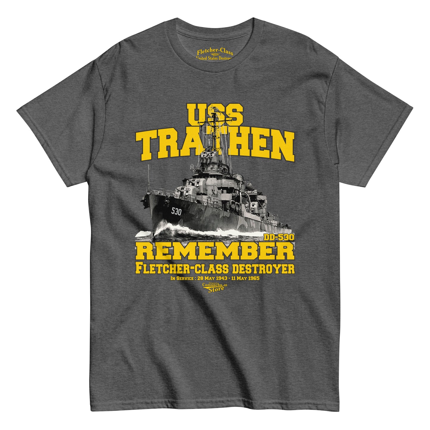 USS Trathen DD-530 t-shirt