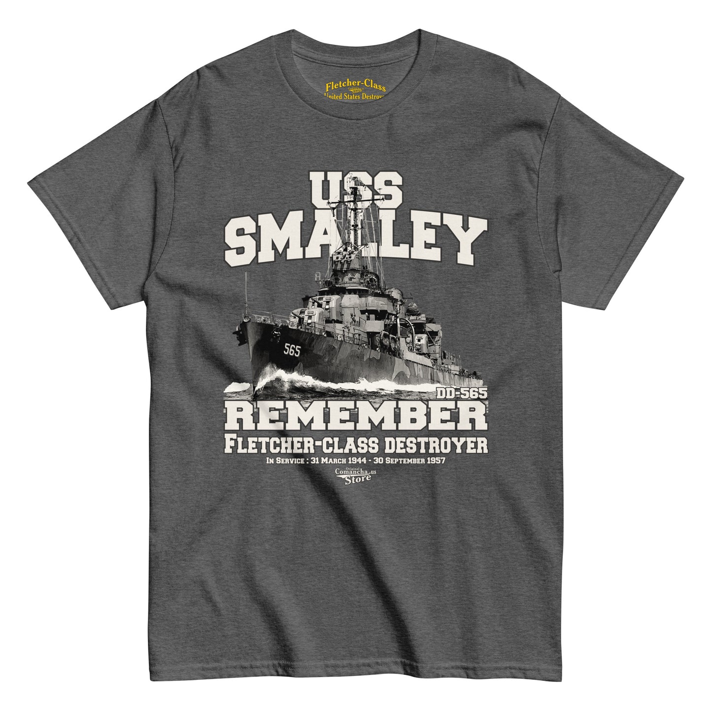 USS Smalley DD-565 destroyer t-shirt