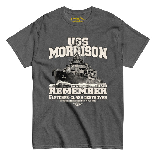 USS Morrison DD-560 t-shirt