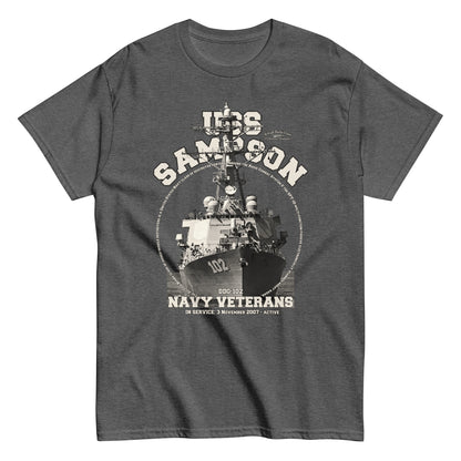 USS Sampson DDG-102 t-shirt