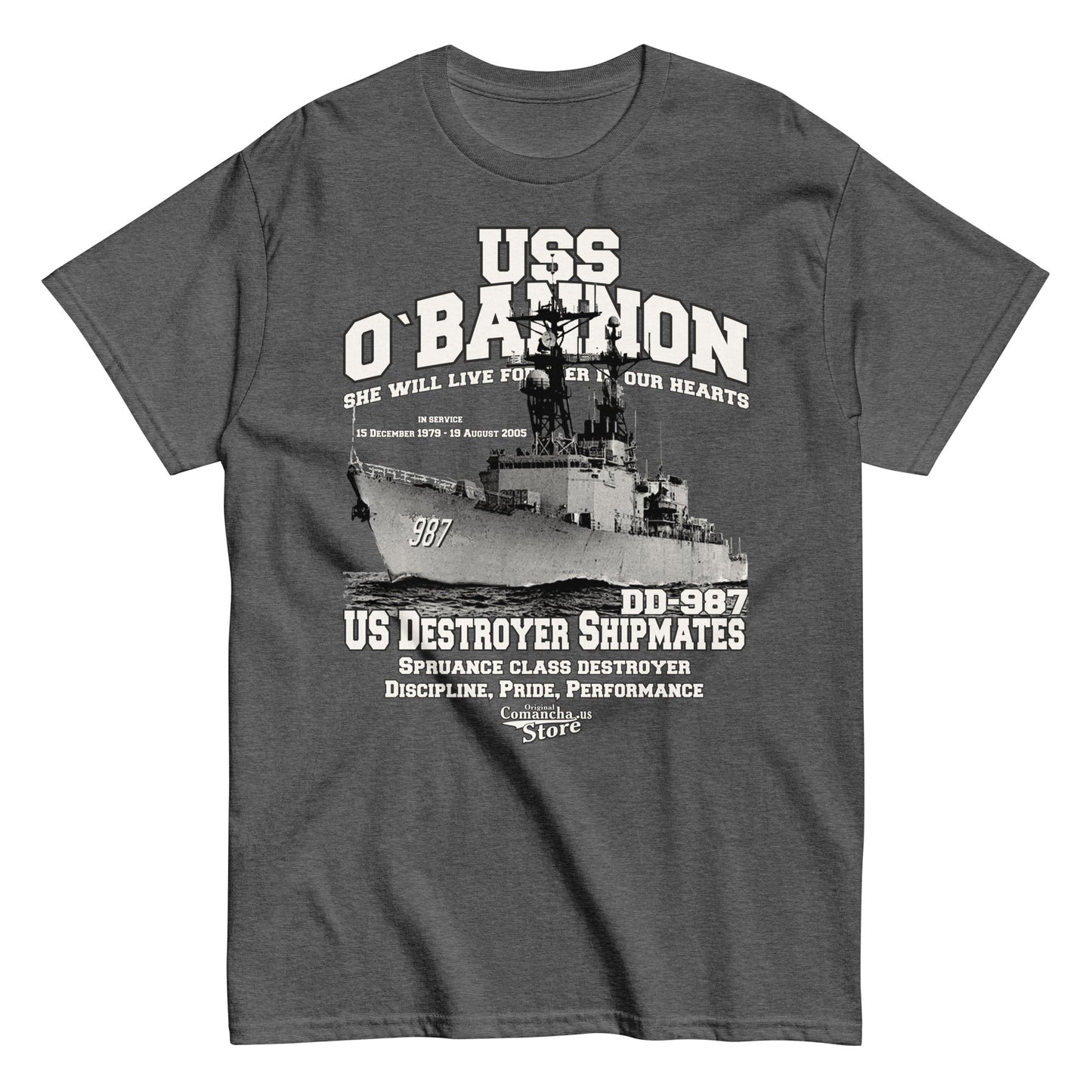 USS O'Bannon DD-987 t-shirt